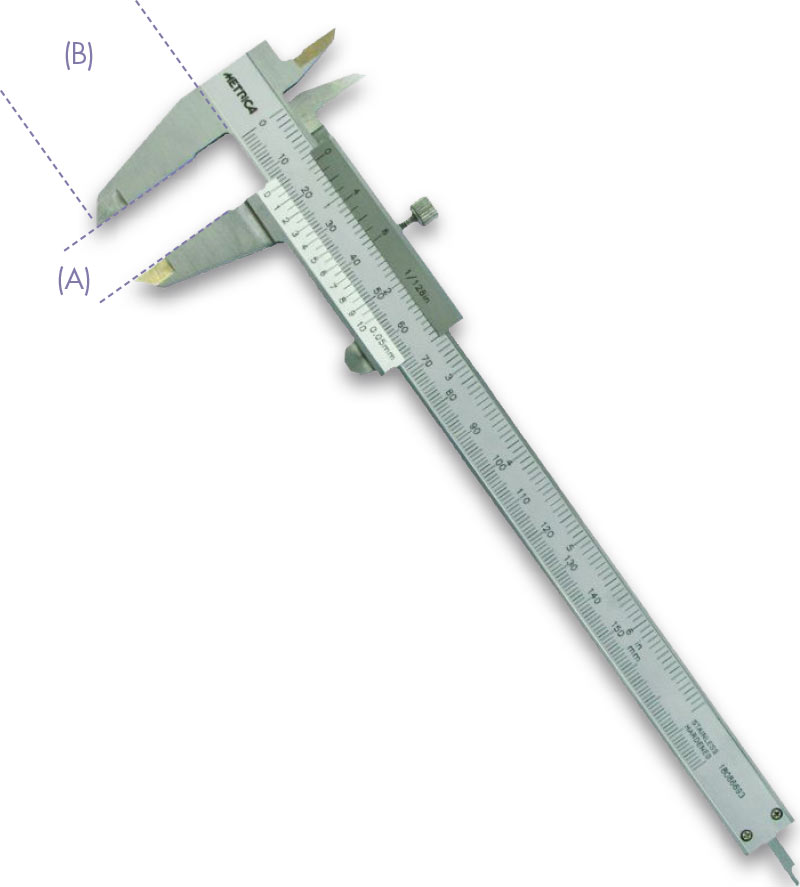 Calibro monoblocco di precisione